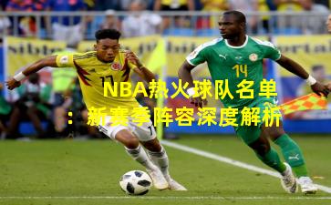 NBA热火球队名单：新赛季阵容深度解析
