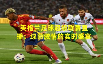 英格兰足球超级联赛直播：绿茵激情的实时盛宴